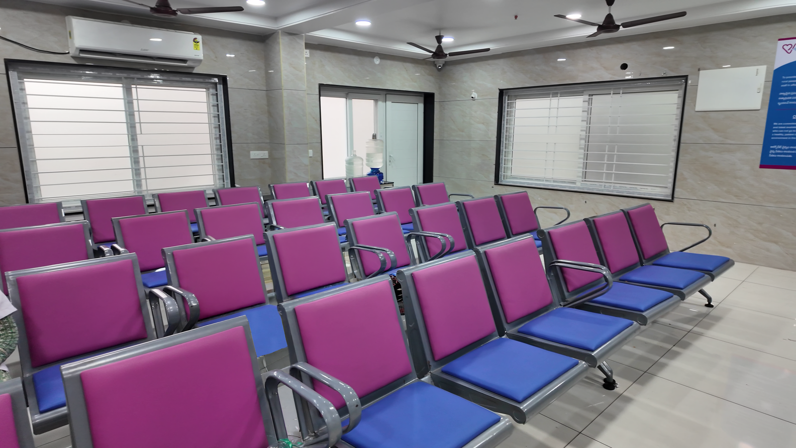 Sri Vaidhya Hospital Waiting Lounge